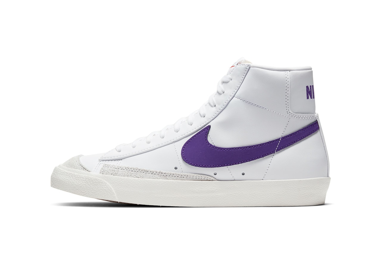 nike blazer mid lilac