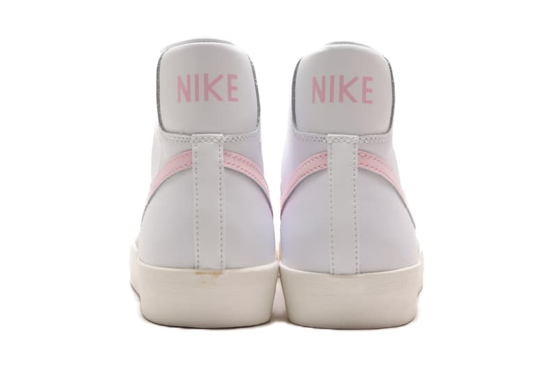 nike blazer mid 77 vintage white pink foam