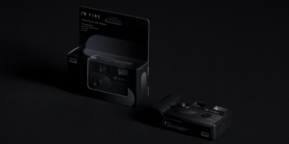 Лаборатория NINM выпускает черно-белую версию одноразовой камеры I’m Fine