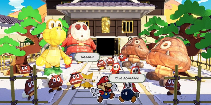 paper mario game play