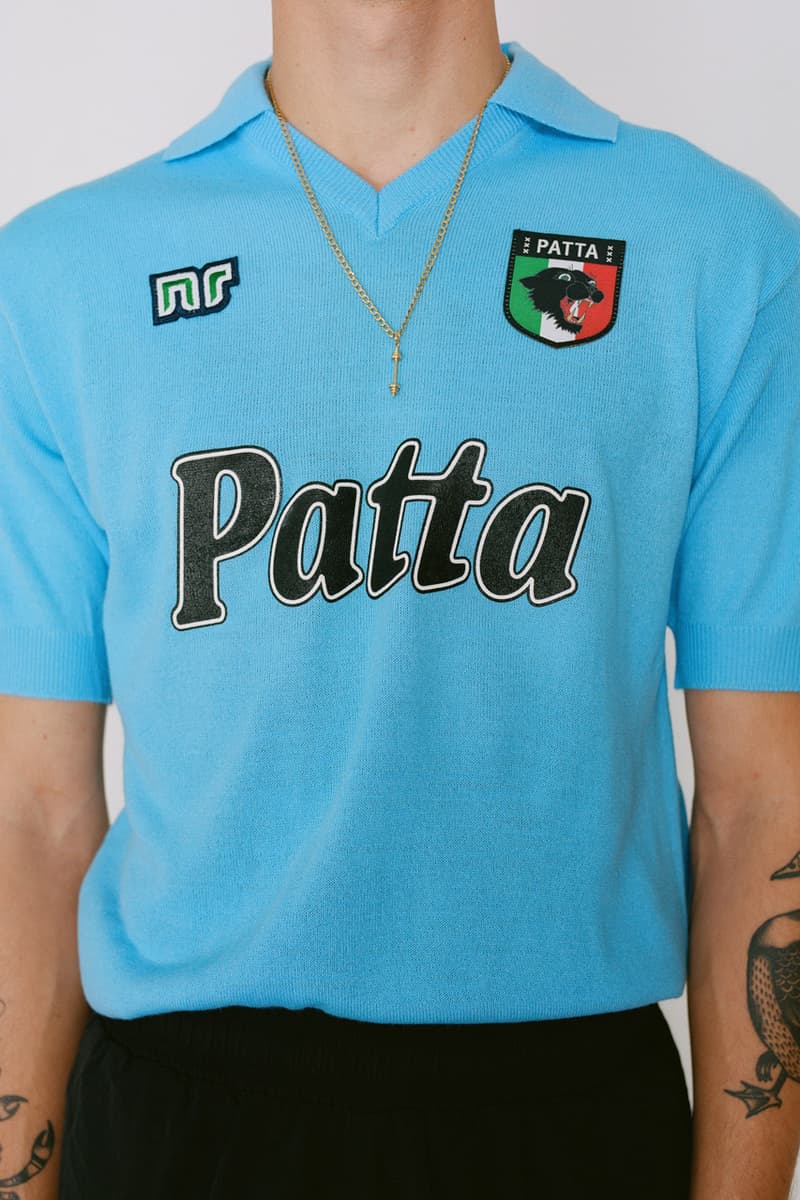 Patta x NR Ennerre "No. 10" Naples Football Jersey Info | Hypebeast Patta x NR Ennerre "No. 10" Naples Football Jersey Info | Hypebeast