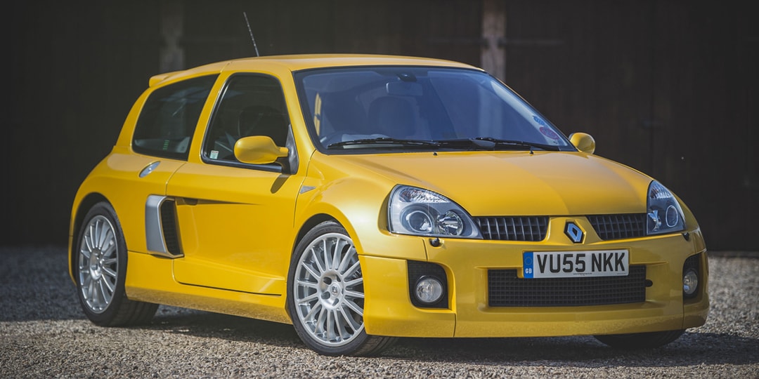 Редкий Renault Sport Clio V6 Phase 2 с пробегом 7585 миль выставлен на аукцион