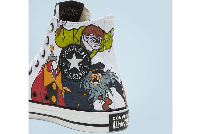 Converse x scooby top doo