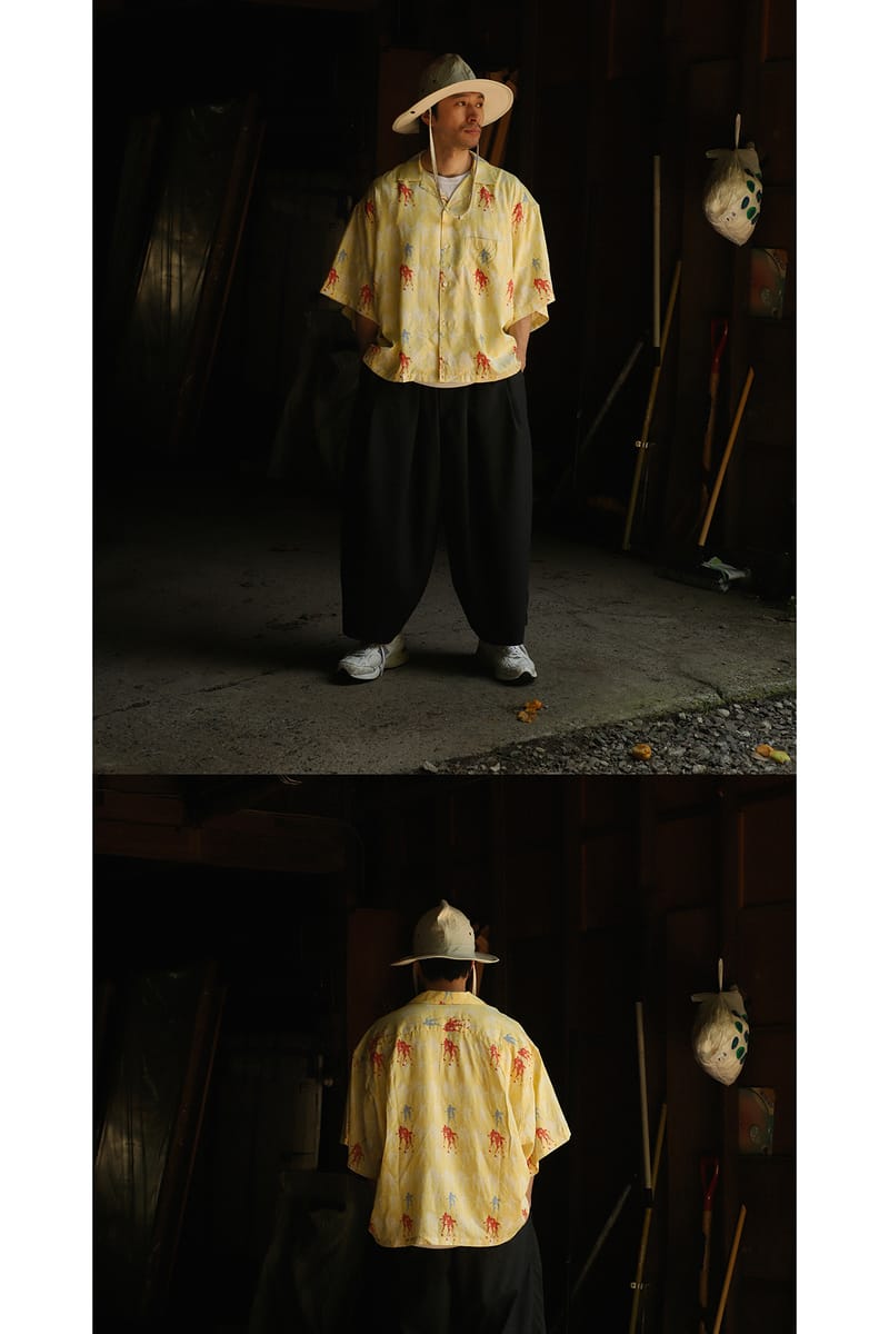 Taku Obata for Sillage SS20 Hand Drawing Shirts | Hypebeast