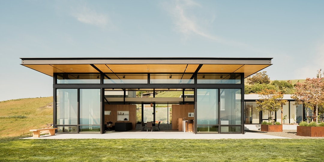 Павильон от Feldman Architecture усиливает потрясающие пейзажи Калифорнии