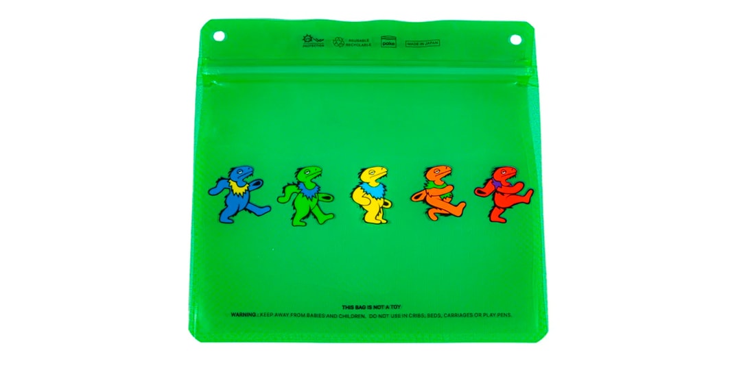 Pake Taps Elbo Glass для капсульной сумки с застежкой-молнией Grateful Dead