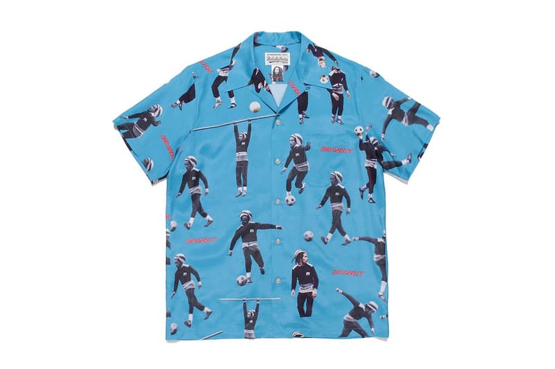 wacko maria x bob marley hawaiian shirt