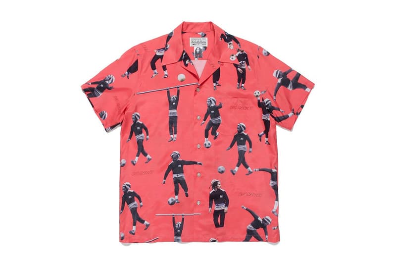 wacko maria x bob marley hawaiian shirt