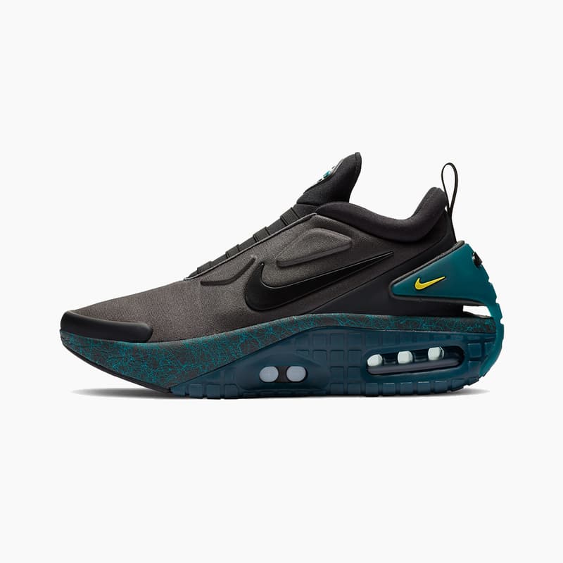 mens nike adapt auto max black green stores