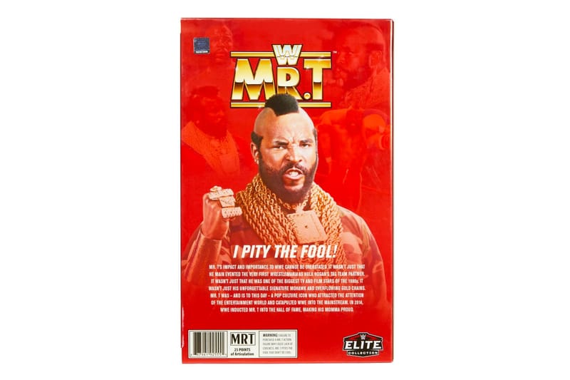 WWE Mr. T Elite Mattel Action Figure | Hypebeast