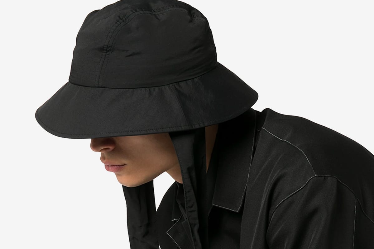 Y-3 Black Strap Detail Bucket Hat Release | Hypebeast