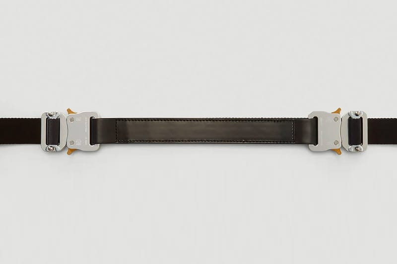 1017 ALYX 9SM Double Buckle Rollercoaster Belt Hypebeast