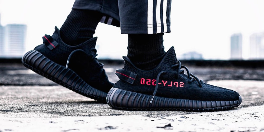 yeezy boost 350 v2 black red 2020