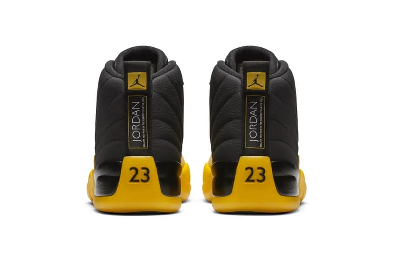 Yellow discount 12 jordans