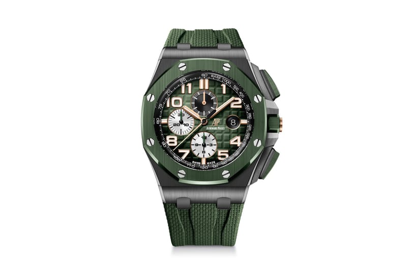 Audemars Piguet Royal Oak Offshore Chronograph Blue Green Info