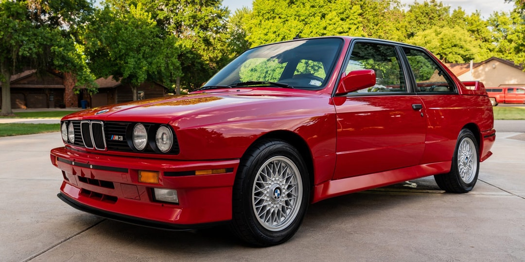 У этого BMW E30 M3 1988 года в коллекционном состоянии пробег всего 8 тысяч миль.