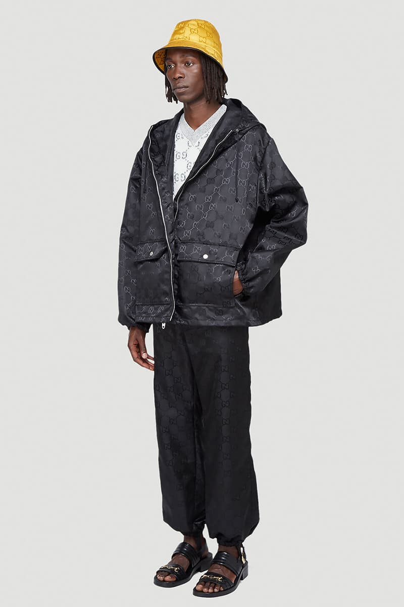 Gucci Drops Orange & Black Jacquard Shell Suits | HYPEBEAST