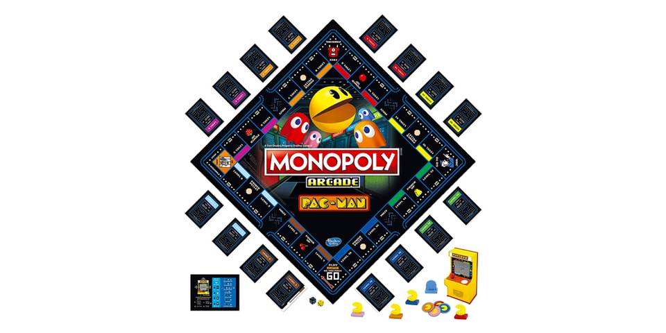 monopoly arcade pac man board game