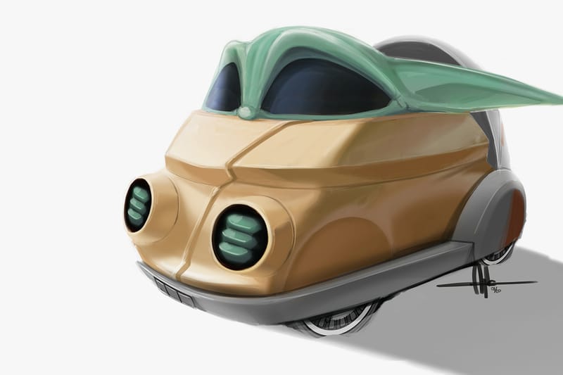 Hot Wheels Reveals Baby Yoda Car Design at Comic-Con | Hypebeast