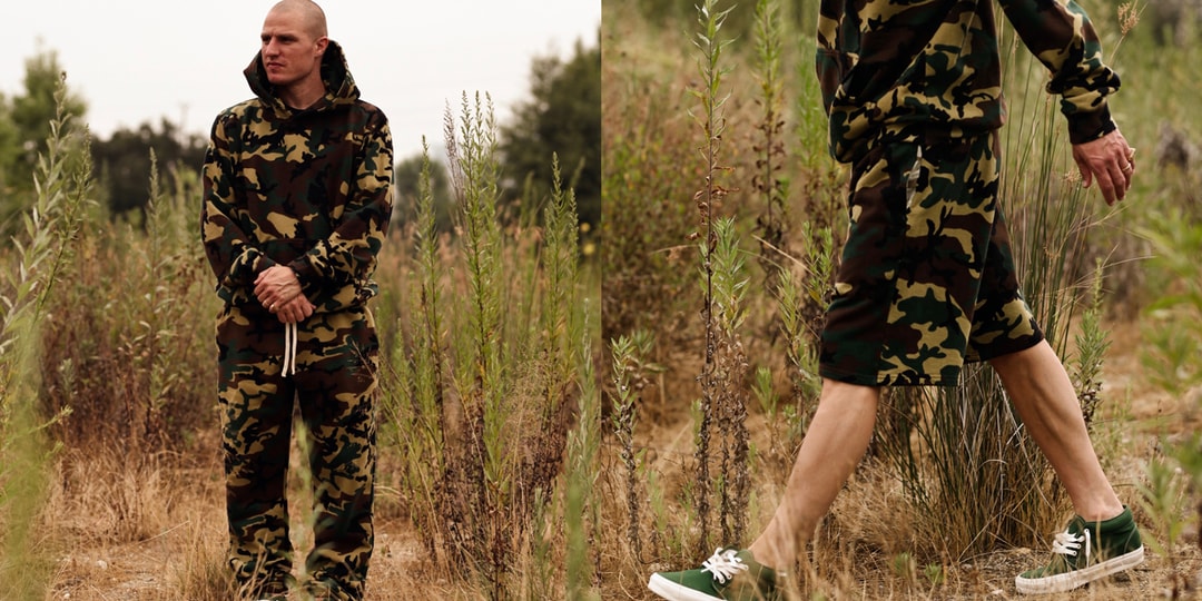 JSP Standard Issue Tees French Terry Camo Collection Hypebeast