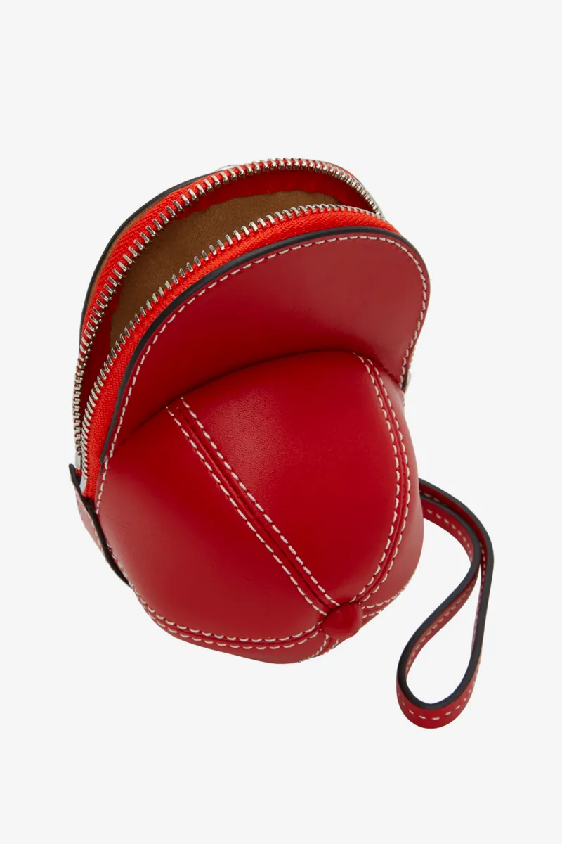 JW Anderson Red Nano Cap Bag | Hypebeast