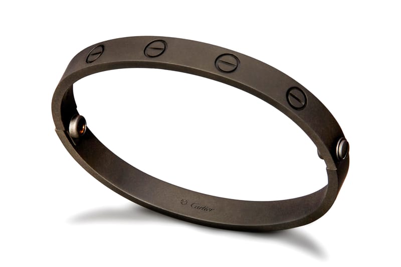 Matte black 2024 cartier love bracelet