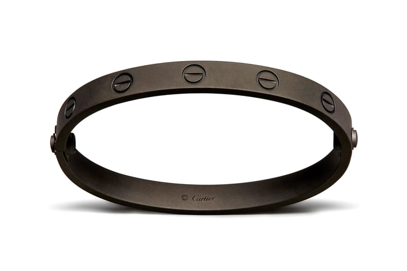 Matte black 2024 cartier love bracelet