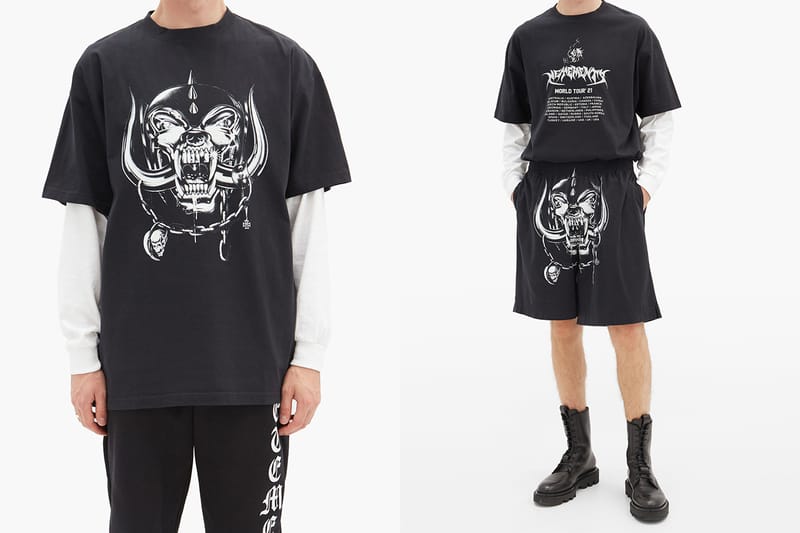 Vetements Honors Motörhead's 2010 World Tour | Hypebeast