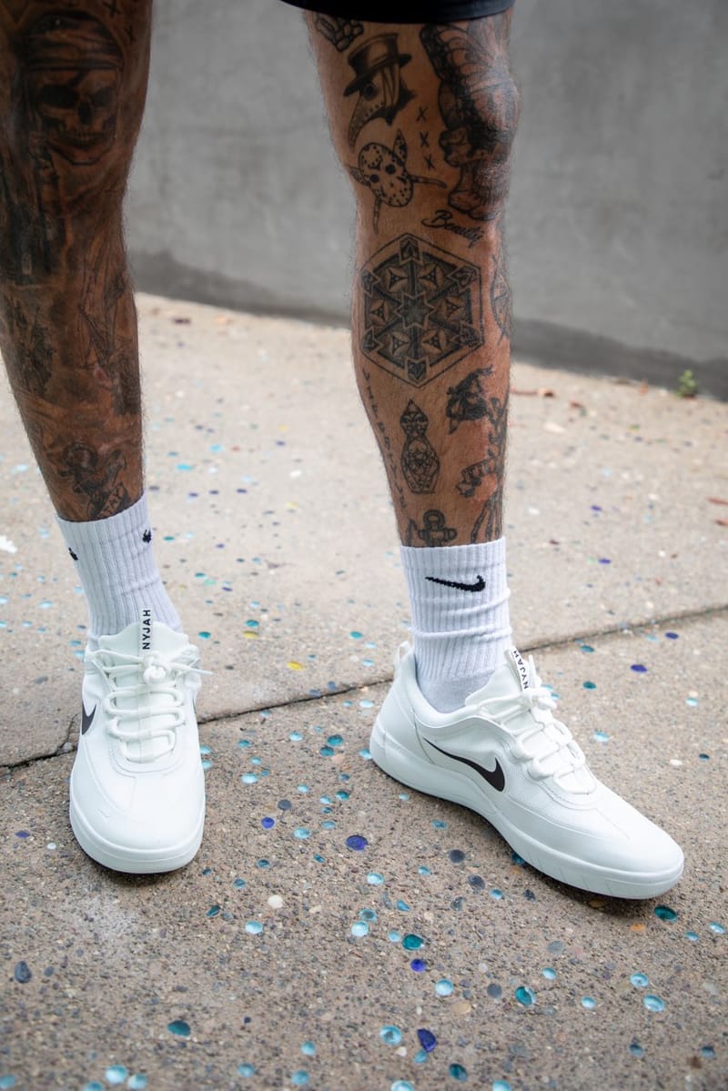 Nyjah huston shoes 2025 on feet