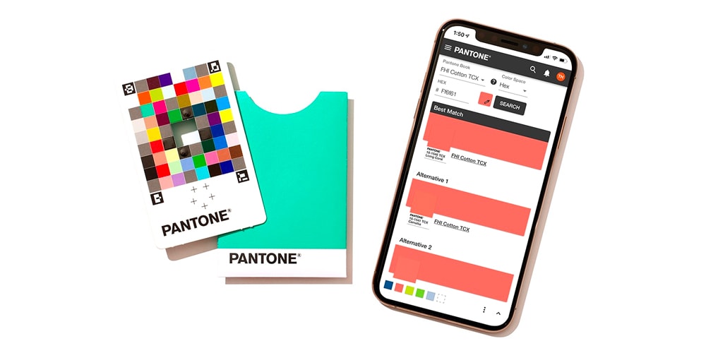 Карта Pantone Color Match и приложение Connect подберут оттенок Pantone за 25 секунд