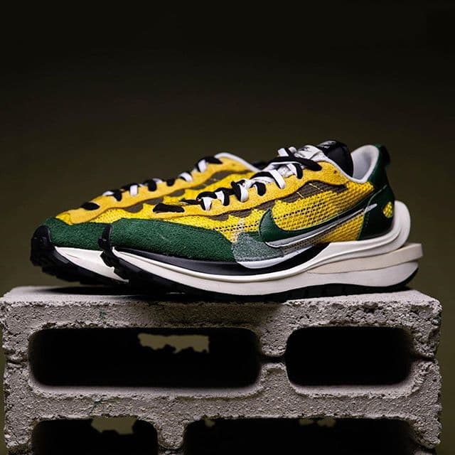 sacai nike yellow
