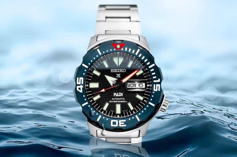 Seiko men's padi online water ghost