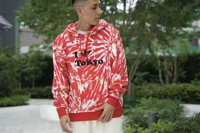 Adidas tokyo kanji top hoodie