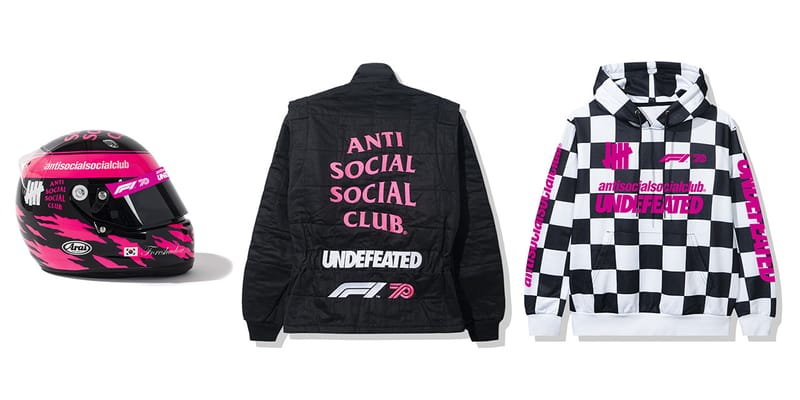 Anti Social Social Club x Undefeated x Formula 1 | Hypebeast