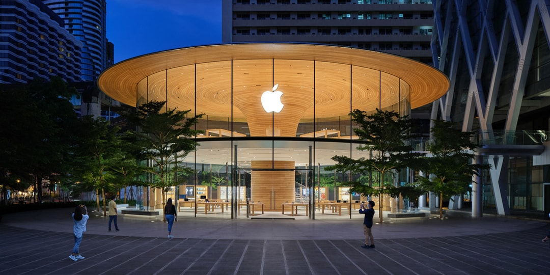 Apple открывает новое торговое пространство в Бангкоке, Таиланд