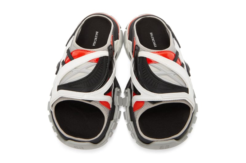 Balenciaga track slide online sandals