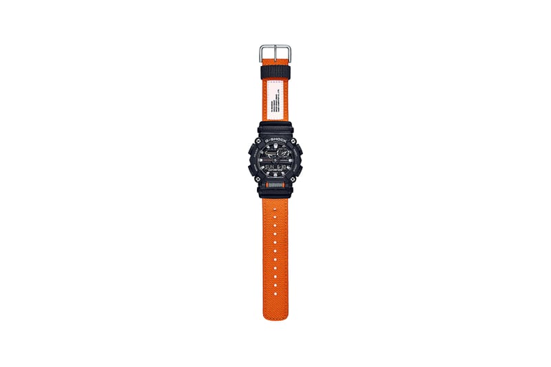 G shock clearance orange watch