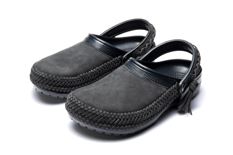 Crocs with outlet leather