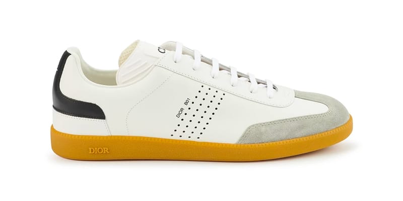 Dior B01 Sneakers in White Calfskin Hypebeast