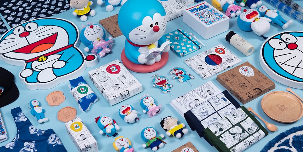 AllRightsReserved представляет капсулу “Doraemon Manga Time”, посвященную 50-летию манги