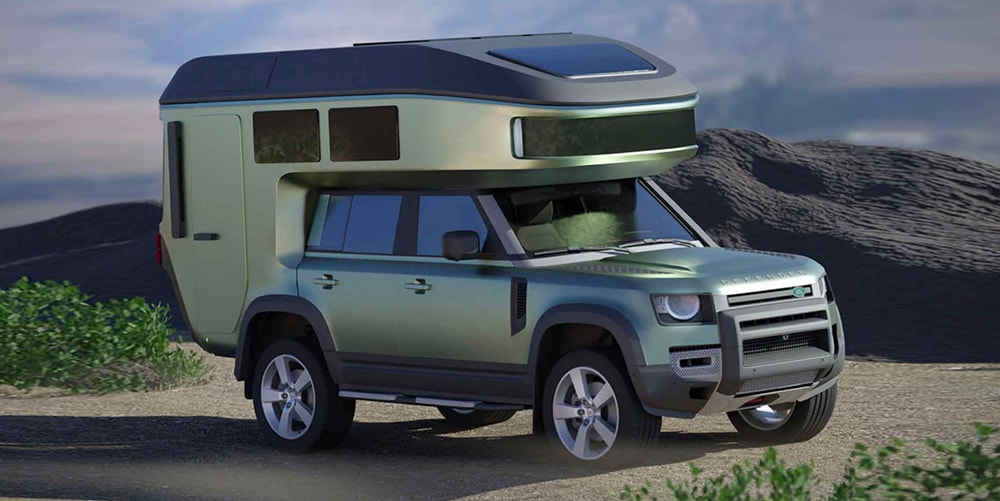 GehoCab создает первый кемпер на шасси для нового Land Rover Defender