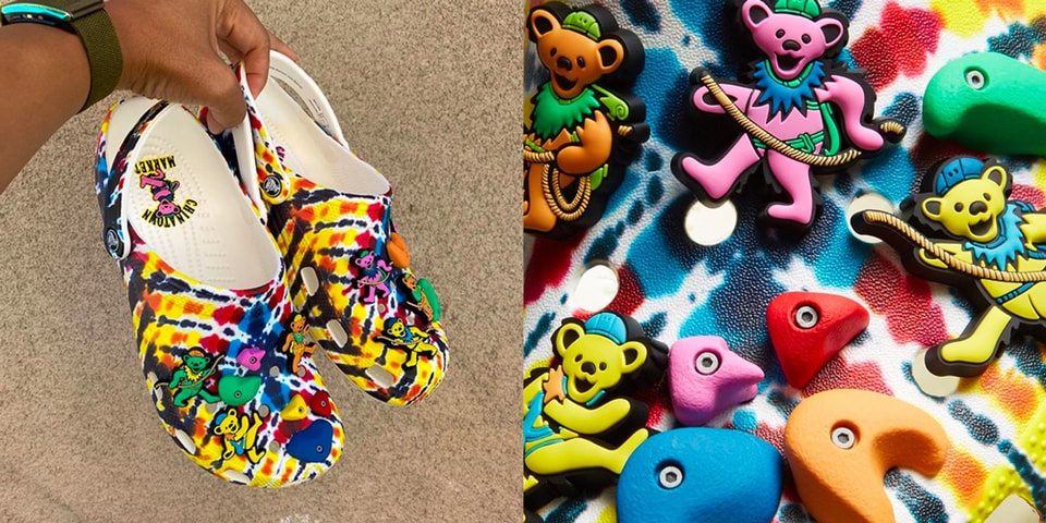 grateful dead crocs lebron