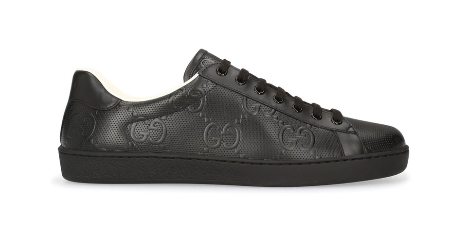 gucci black ace sneakers