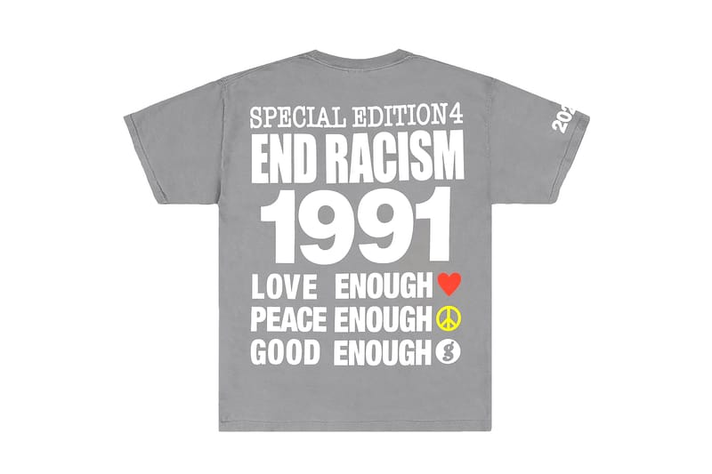 goodenough END RACISM Tシャツ グッドイナフ-