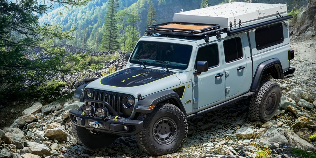 Jeep превращает свой Gladiator EcoDiesel в концепт-мечту о сухопутных дорогах