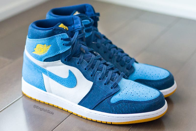 Check Out This 1-of-40 Air Jordan 1 Marquette PE | Hypebeast