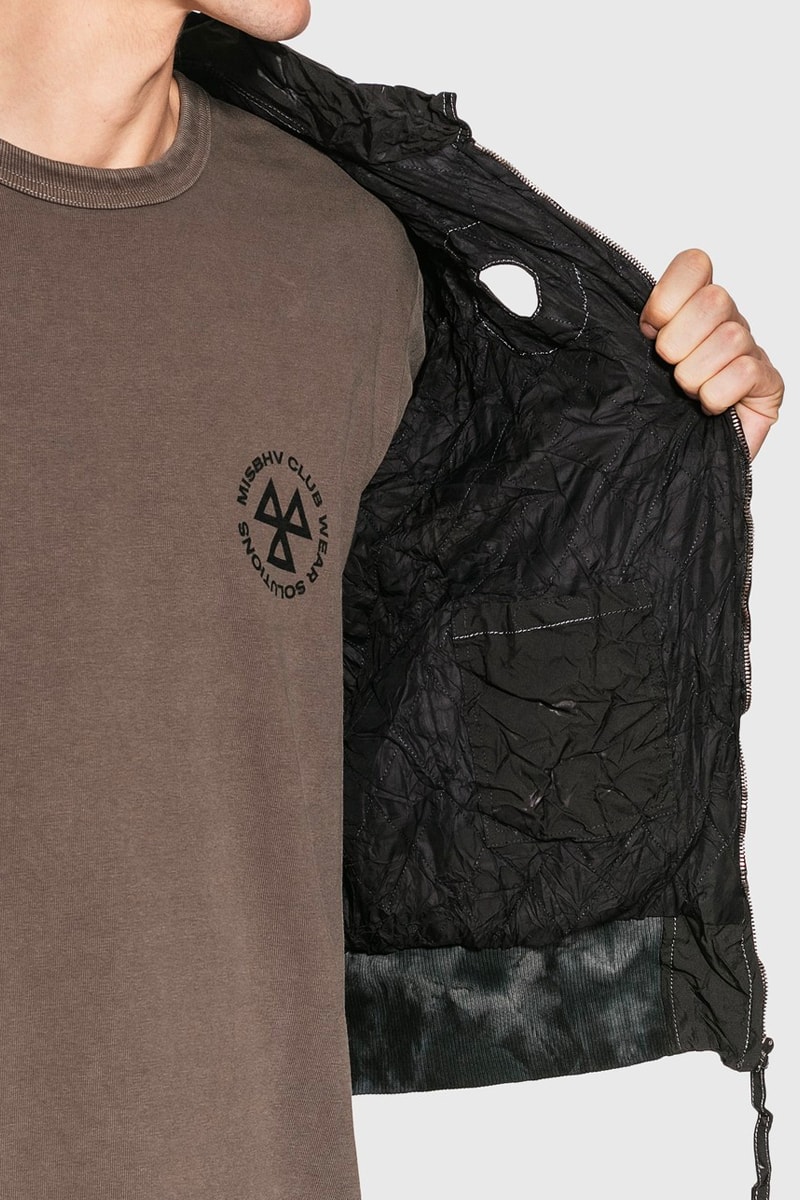 KANGHYUK Readymade Airbag Shrink Bomber Jacket Hypebeast