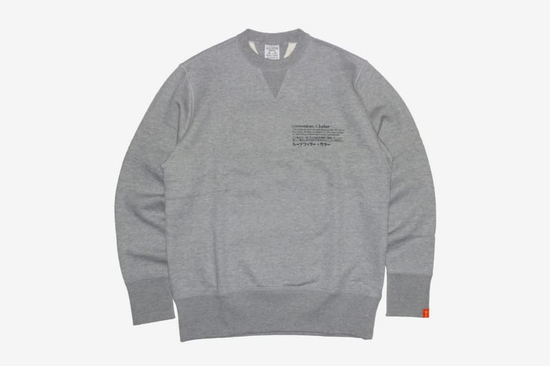 Kolor x Loopwheeler Crewneck Sweatshirt Release | Hypebeast