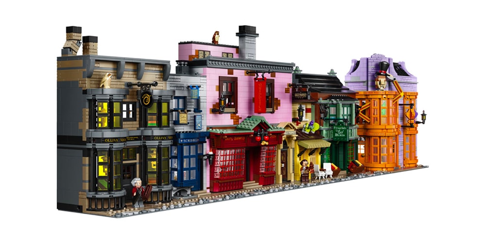 LEGO только что выпустила набор «Косой переулок Гарри Поттера», состоящий из 5544 деталей