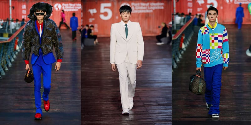 Louis Vuitton Men's Spring/Summer 2021 Collection Runway | HYPEBEAST 有名な高級ブランド 2021ss VUITTON LOUIS RED LINE TRAINER スニーカー